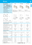 Características Serie 43 - Mini-relé para circuito impreso 10