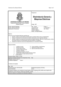 Electrotecnia Gral y Maq Electricas