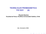 Magnetoestática - Pontificia Universidad Católica de Chile