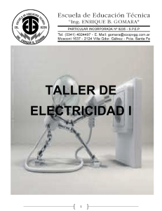 TALLER DE ELECTRICIDAD I