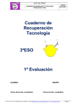 Cuaderno de Recuperación Tecnología 3ºESO 1ª