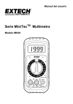 Serie MiniTec Multimetro