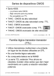 Series de dispositivos CMOS Familia lógica transistor