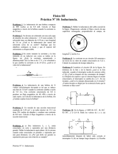 Física III Práctica N0 10: Inductancia. - Física re