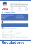 Reguladores Steca PR2020 IP Caracteristicas principales