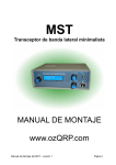 MST Transceptor de banda lateral minimalista