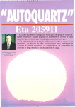 El calibre Eta 206911 "autoquartz" forma parte del grupo de relojes