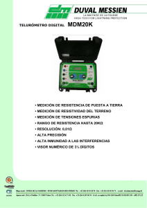 Ficha Técnica MDM20K