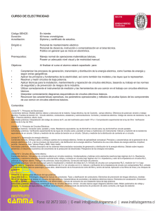 cursos de electricidad