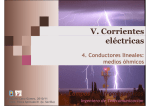 V. Corrientes eléctricas