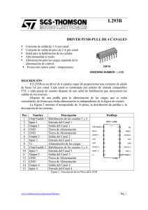 DRIVER PUSH-PULL DE 4 CANALES