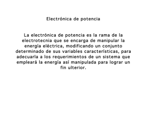 Introducción E de P para Electrónica IV