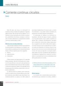 Corriente continua: circuitos