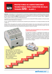 PROTECTORES DE SOBRETENSIONES TRANSITORIAS PARA
