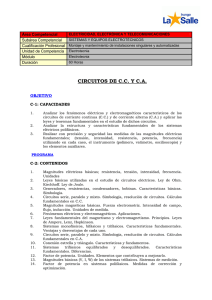 Circuitos de cc y ca