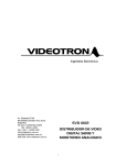 Manual - Videotron