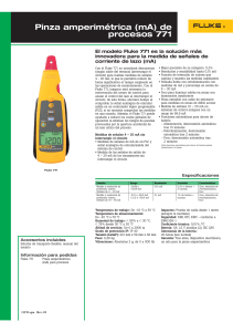 Cat&aacute;logo Fluke 771 - Adler Instrumentos