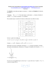 Profesor José Arturo Barreto josearturobarreto@yahoo.com