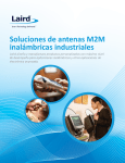 Soluciones de antenas M2M inalámbricas industriales