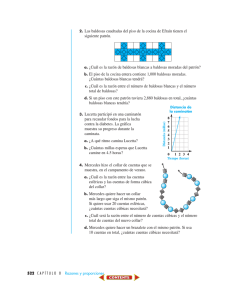 Capitulo ocho: Razones y proporciones