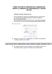 Manual de activación de conferencia y Buzón