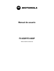 Manual de usuario FX-850P/FX-900P