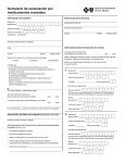 formulario de reclamación por medicamentos recetados
