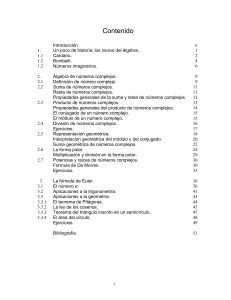 Monografía Números Complejos, por Pedro Ignacio Loera Bournes