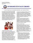 General Bulletin (Spanish) - Common Core State Standards
