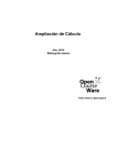 Ampliación de Cálculo - Universidad de Málaga