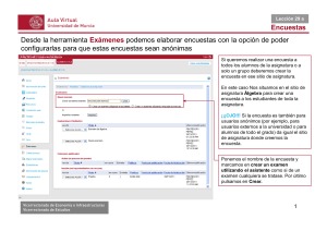 Encuestas - Aula Virtual