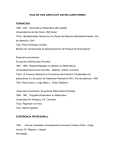 Curriculum Vitae - Universidad de Antioquia
