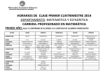 Departamento Matemática - Facultad de Ciencias Exactas y Naturales