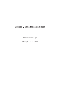 Grupos y Variedades en Física