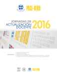 Programa Jornadas de actualización PACE UFRO 2016