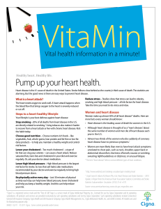 Pump up your heart health.