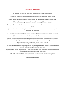 13 L&iacute;neas para vivir
