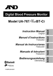 Digital Blood Pressure Monitor Model UA-767 BT-Ci