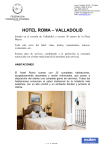 hotel roma – valladolid - Federación Canaria de Voleibol