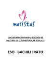 eso · bachillerato - Maristas Alicante