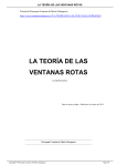 la teoría de las ventanas rotas - Parroquia Corazón de María