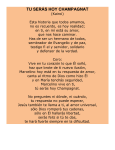 tu seras hoy champagnat (letra) - instituto champagnat