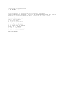 Cincuentenario de Benny Moré