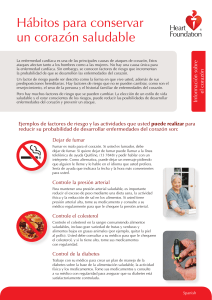 Spanish_Heart Foundation_How to have a healthy heart (risk factors