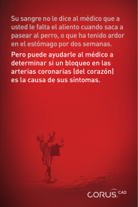 Su sangre no le dice al médico que a usted le falta el aliento cuando