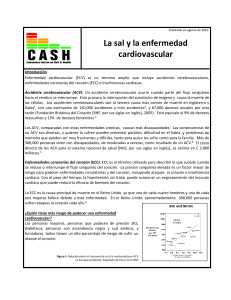 La sal y la enfermedad cardiovascular
