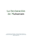 La Declaración de Muharram