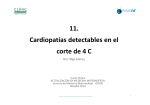 11. Cardiopatías detectables en el corte de 4 C