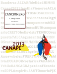 Cancionero CANAPI 2013 - Campamento Nacional de Pioneros de