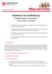 DOMINGO IV de CUARESMA (B) 15 de marzo de 2015